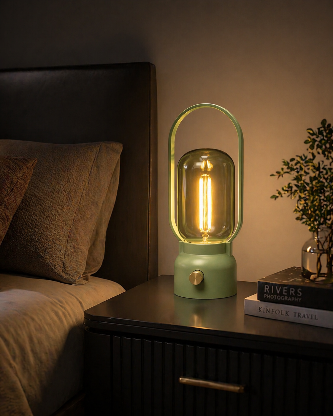 Modern Adjustable LED Table Lamp – Minimalist Ambient Light for Home Décor