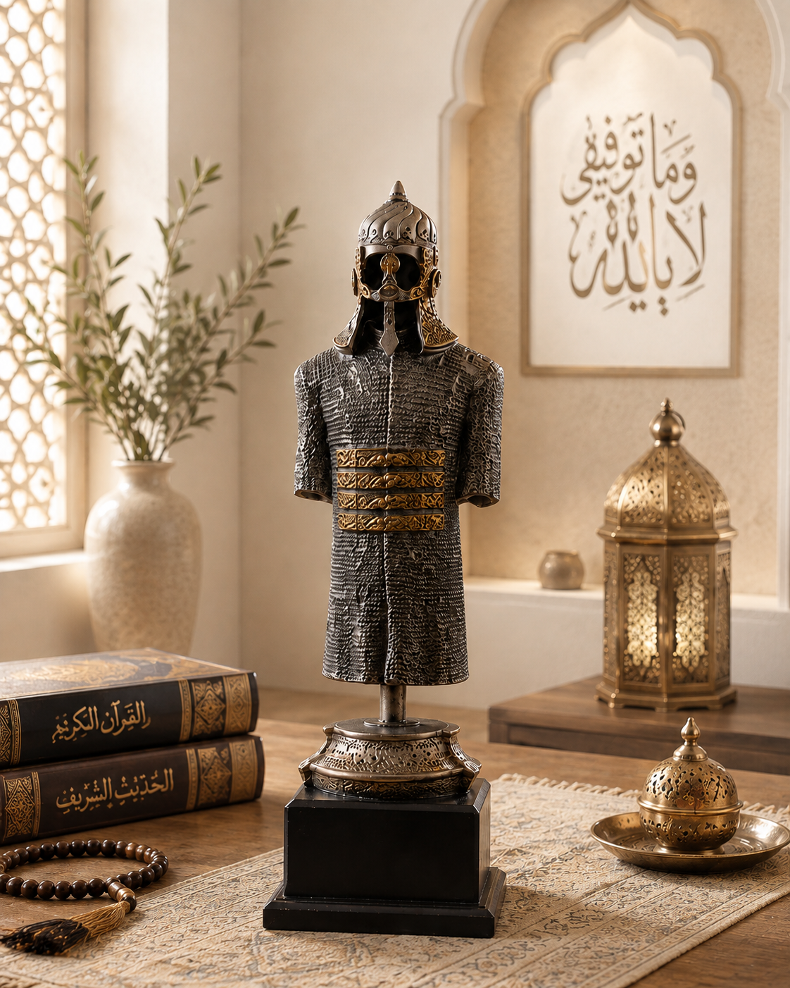 Warrior Armor Decorative Statue