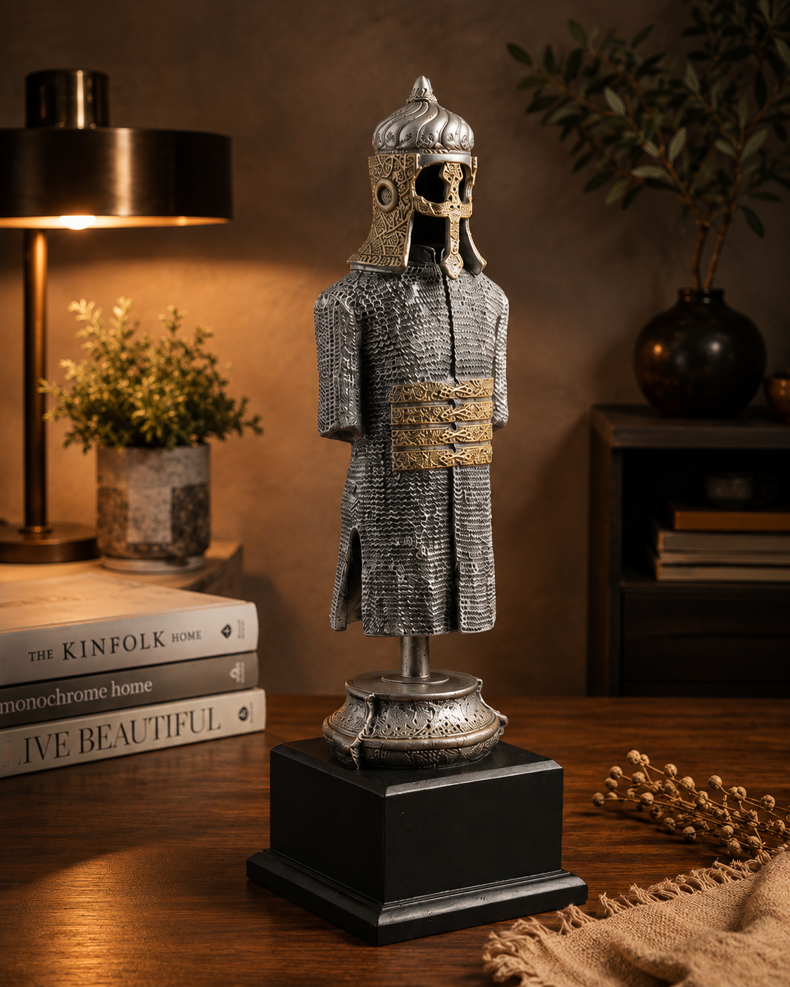 Warrior Armor Decorative Statue