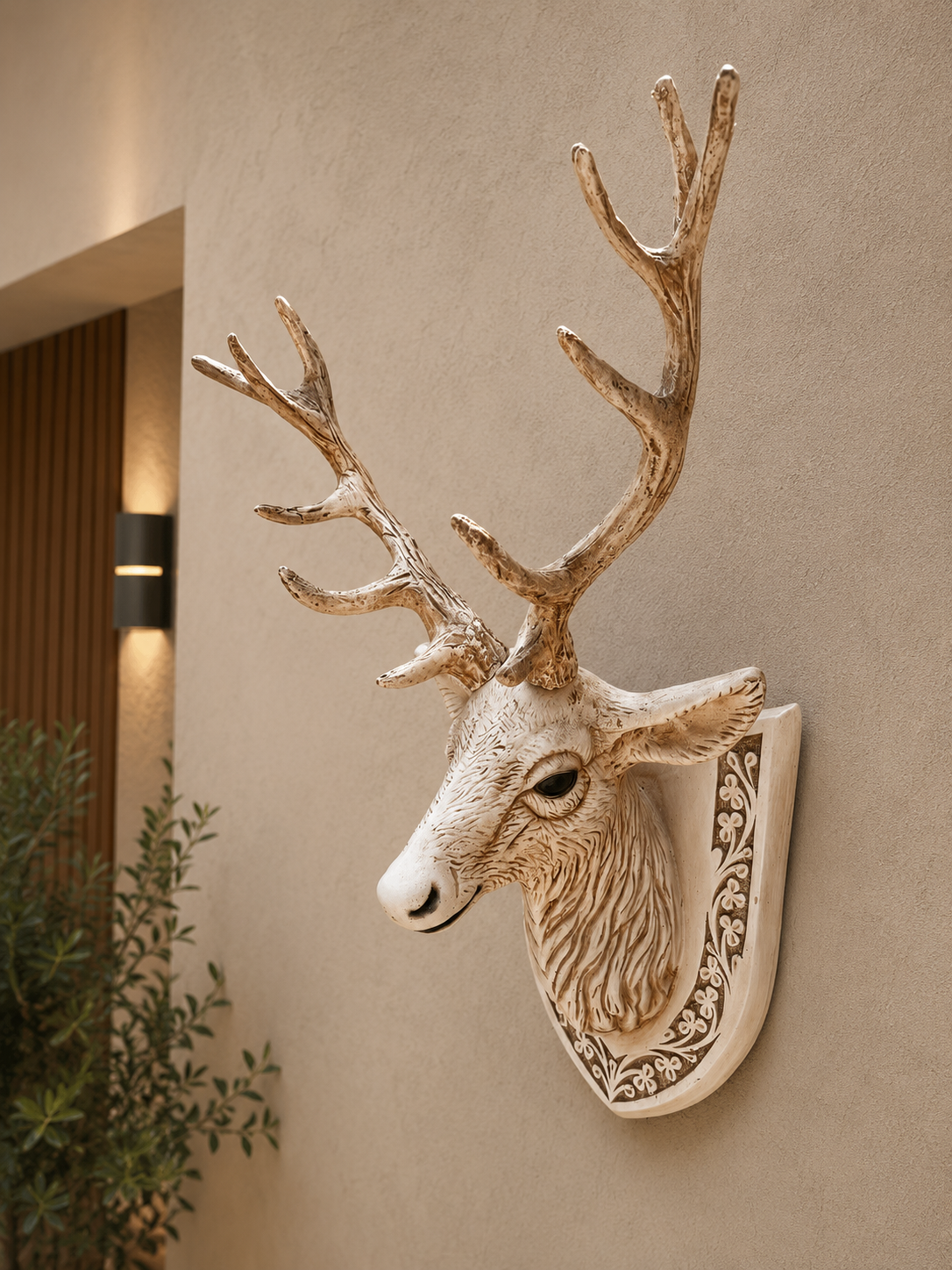 Premium Decorative Deer Head Wall Mount