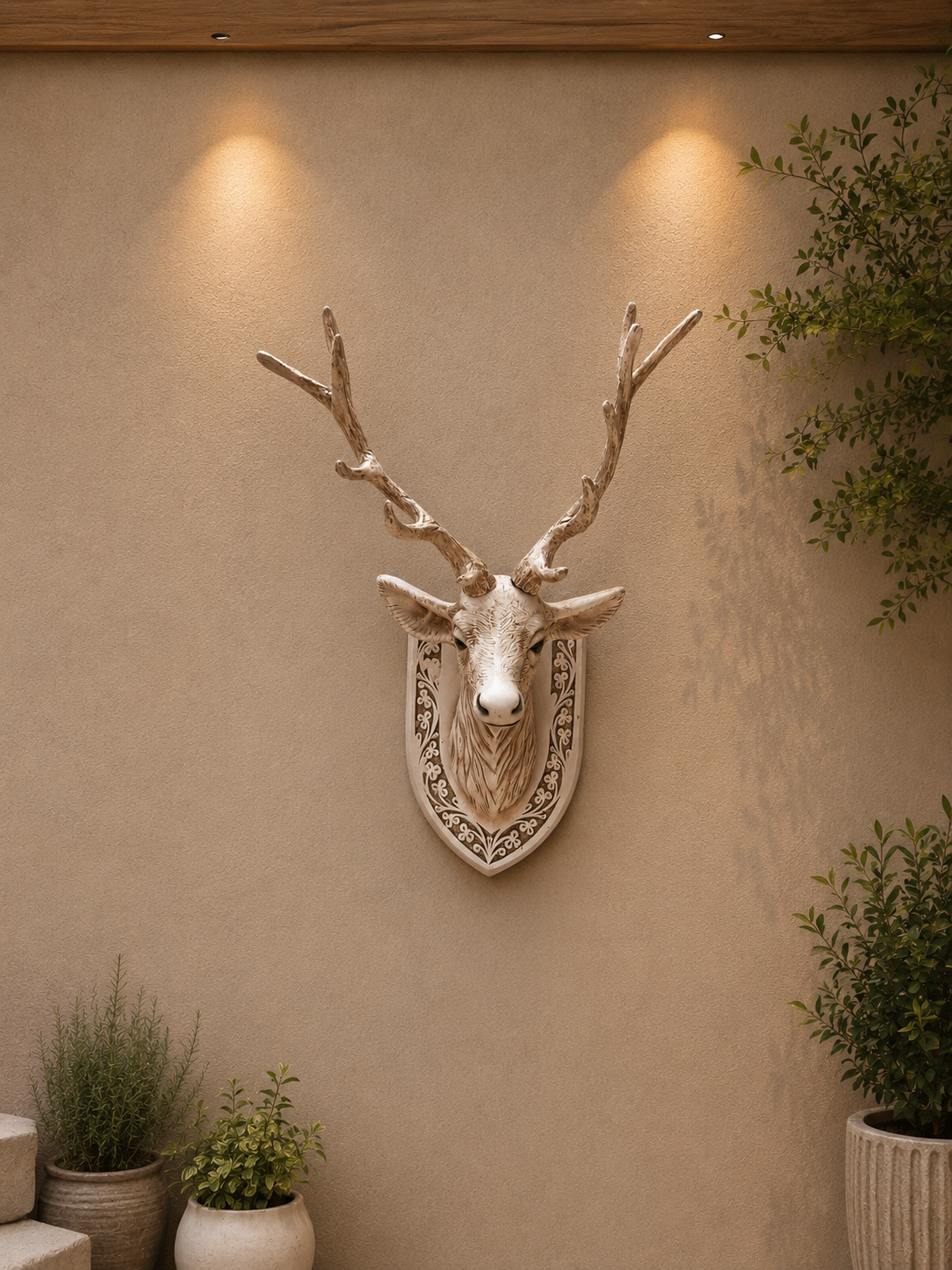 Premium Decorative Deer Head Wall Mount