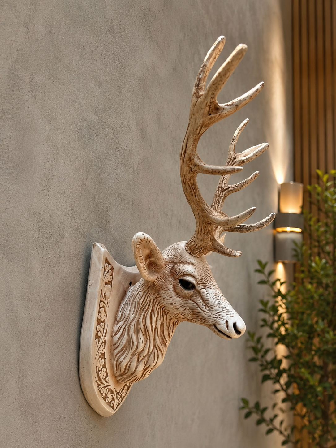 Premium Decorative Deer Head Wall Mount