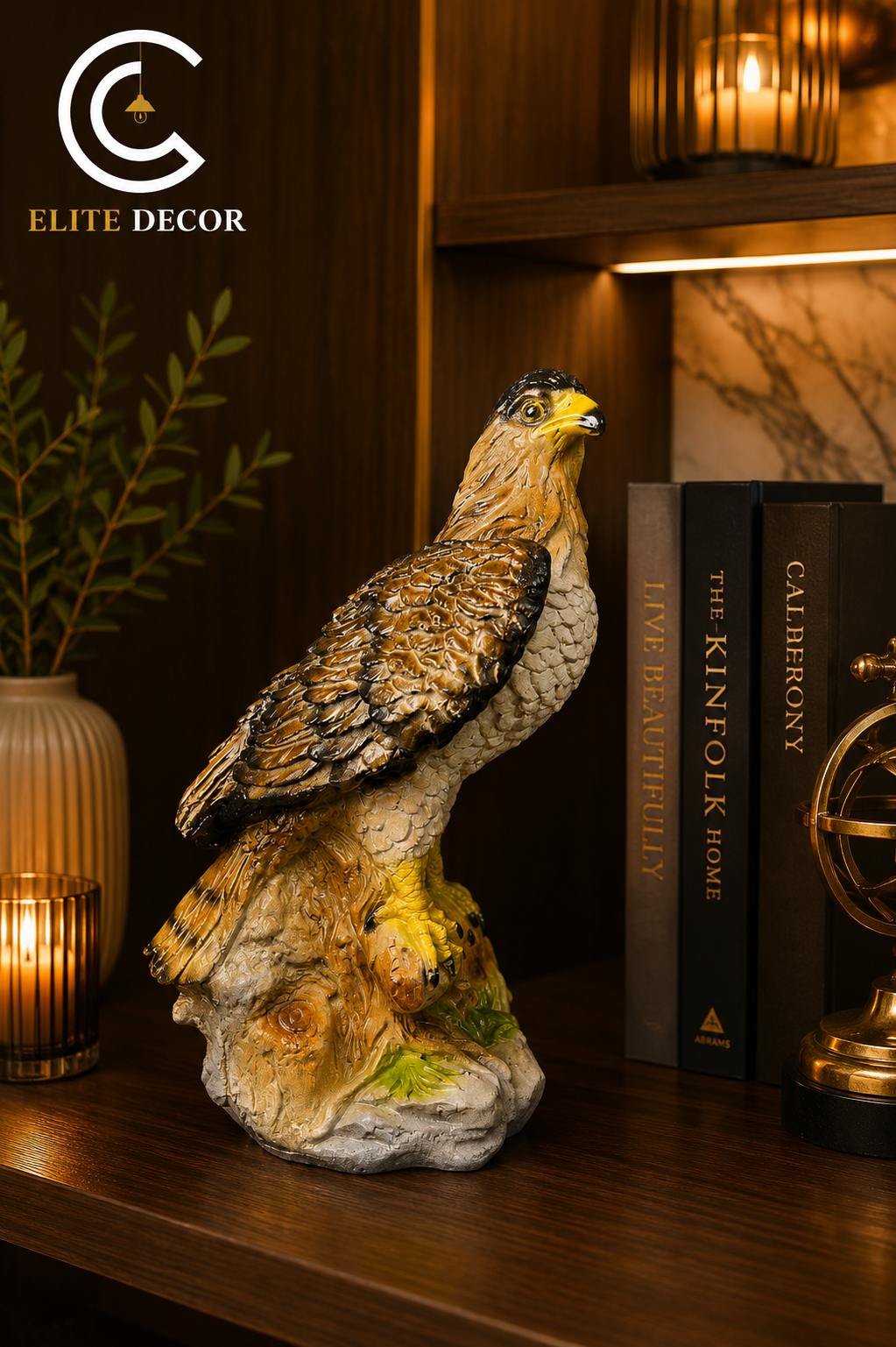 Majestic Eagle Decorative Showpiece Statue for Home & Office Décor