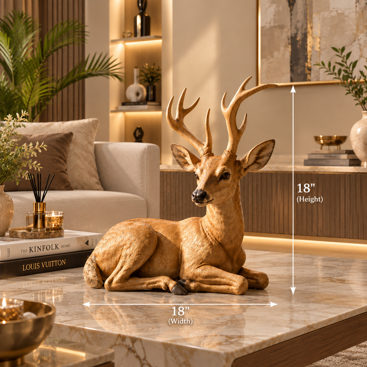 Big Sitting DEER  Premium quality