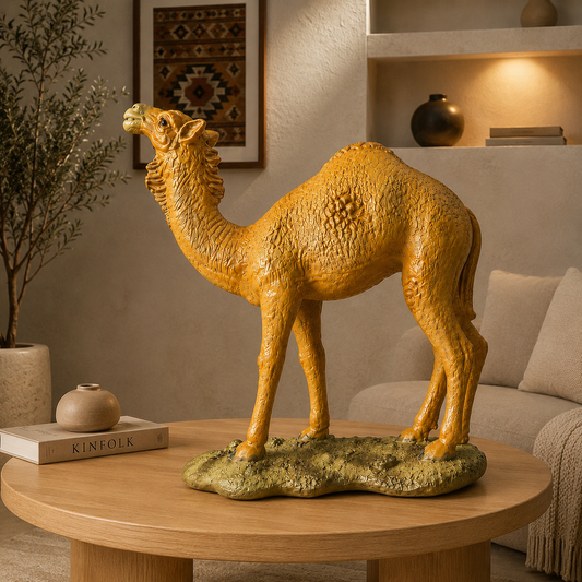 Luxury Camel Decor Statue – Premium Home Decoration Piece