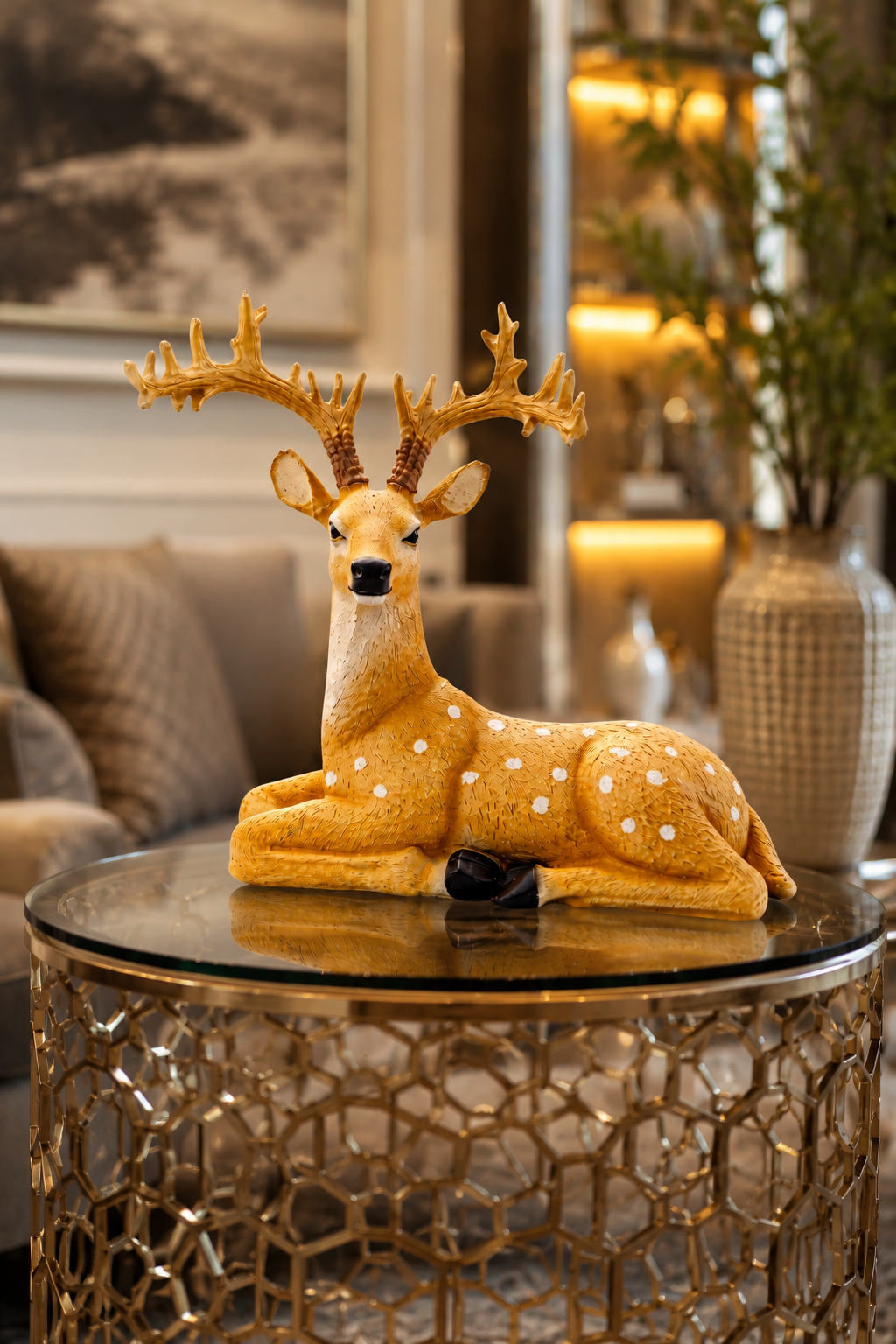 Big Sitting DEER  Premium quality