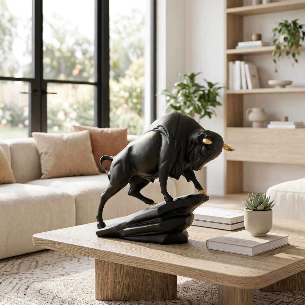 Imperial Charging Bull White