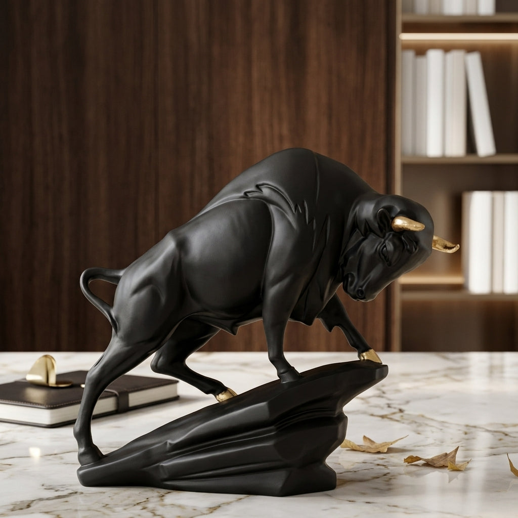Imperial Charging Bull White