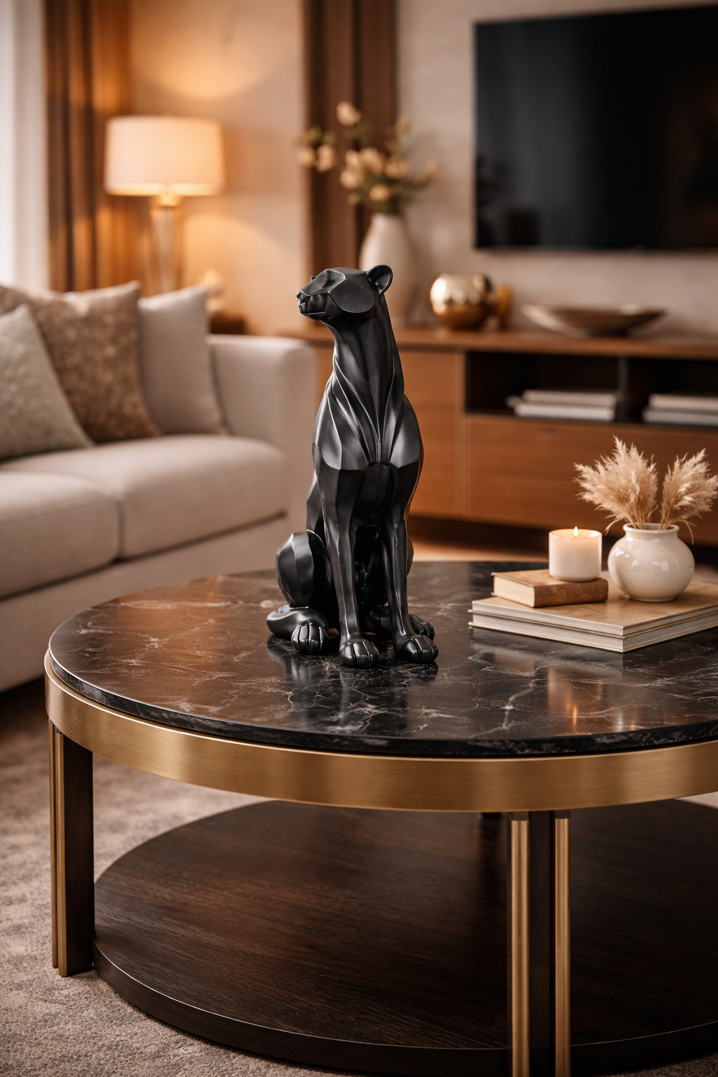 Black Sitting Panther