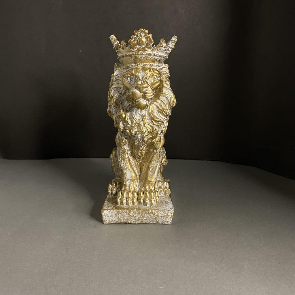 Royal Lion Statue With Corwn (Pakistan Made)