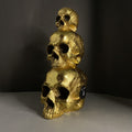 Antique Skull Statue With light