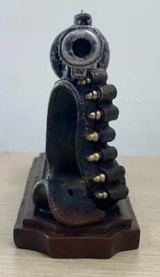 Retro Gun Bullet Model – Silver Finish