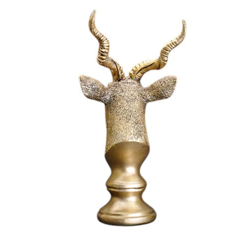 Markhor Head Statue