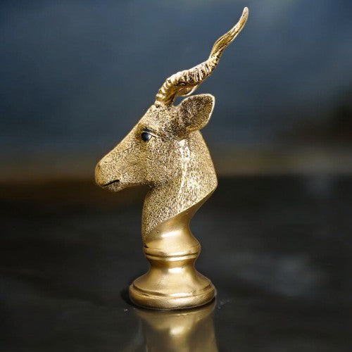 Markhor Head Statue